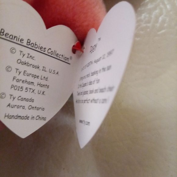 Izzy the Iguana (Rainbow) Beanie Baby - Picture 4 of 8